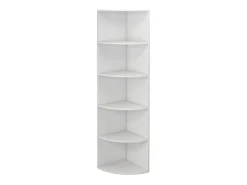 Estante de esquina blanco 40x40x180 fabienne