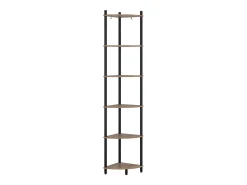 Estante de esquina oro power roble/antracita 29x29x163.5 bivio