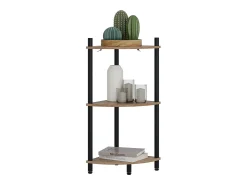 Estante de esquina oro power roble/antracita 29x29x72 bivio