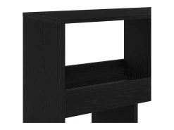 Estante de libros 2 piezas Roble negro 100 x 33 x 187.5 cm