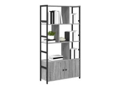 Estante de libros Gris sonoma 80 x 30 x 155.5 cm
