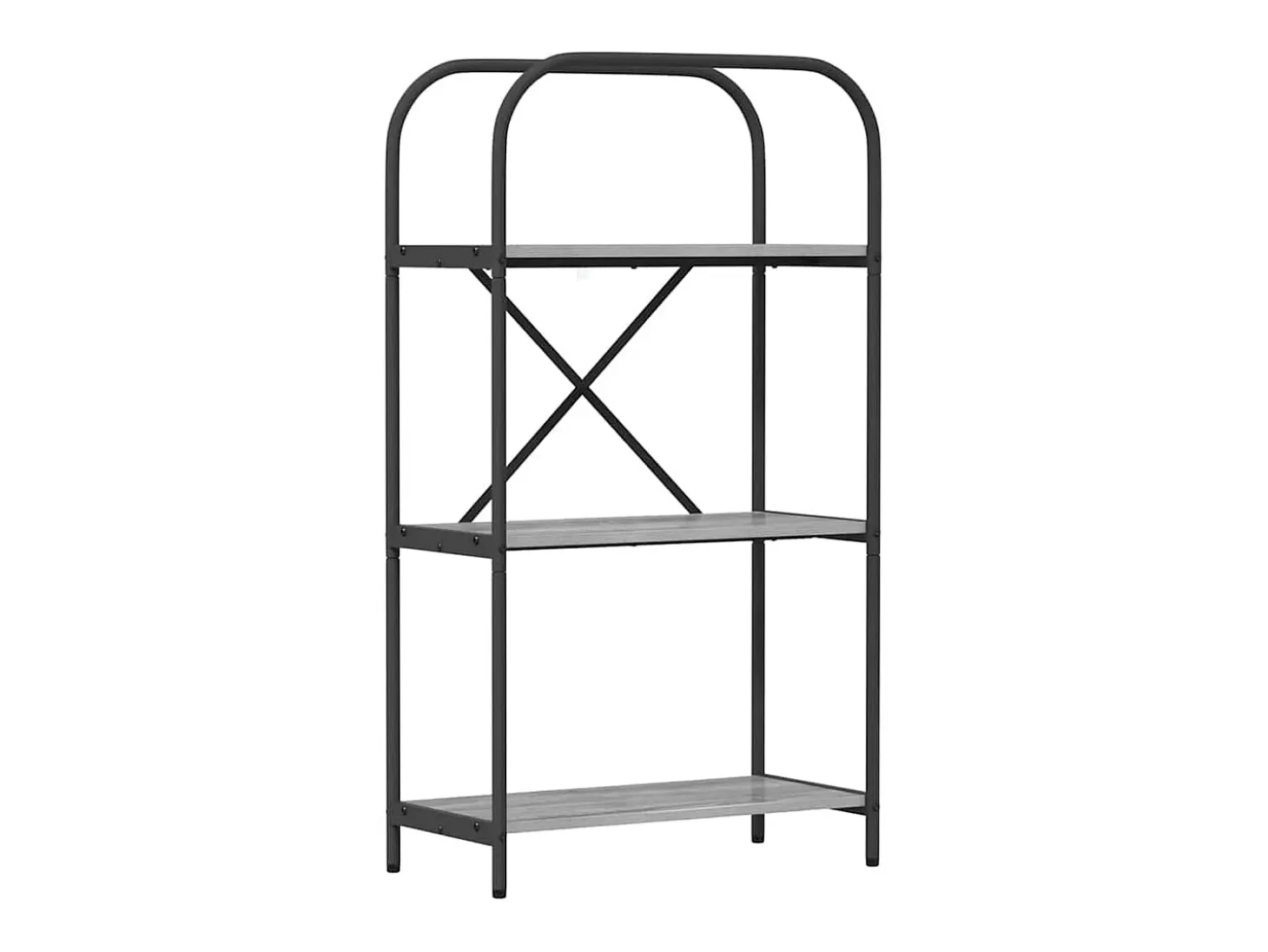 Estante de libros Gris sonoma 60 x 30 x 109 cm
