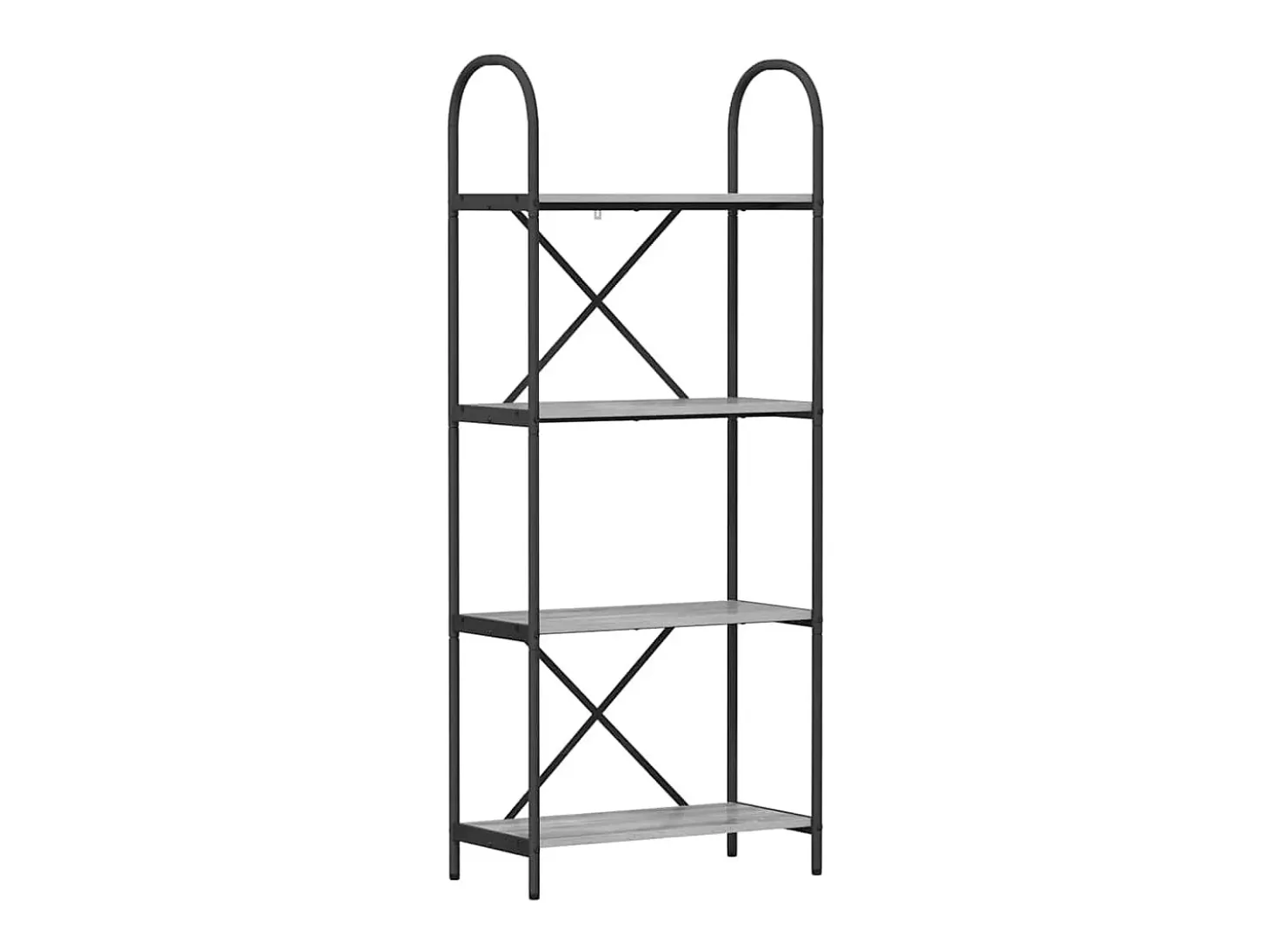 Estante de libros Gris sonoma 60 x 30 x 146 cm