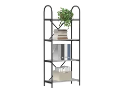 Estante de libros Gris sonoma 60 x 30 x 146 cm