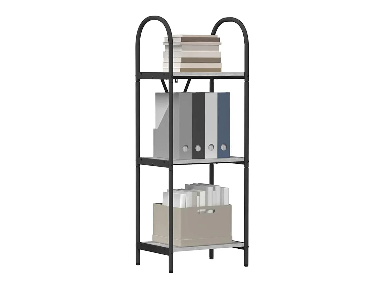 Estante de libros Gris sonoma 40 x 30 x 109 cm