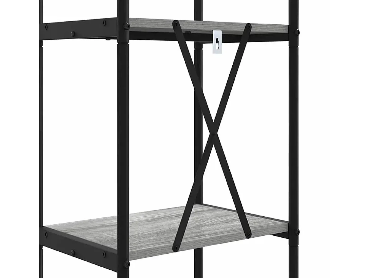 Estante de libros Gris sonoma 40 x 30 x 109 cm