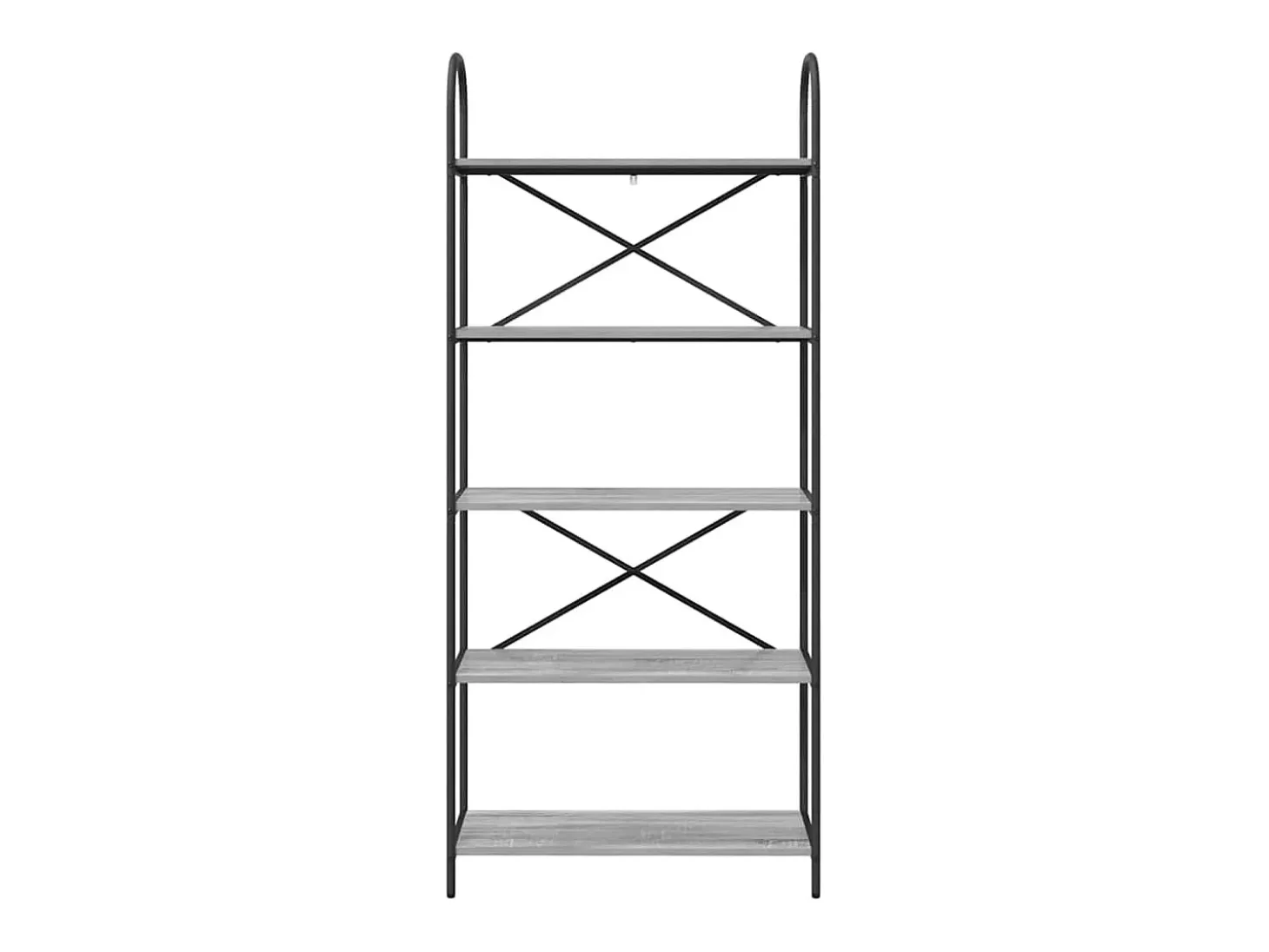 Estante de libros Gris sonoma 80 x 30 x 183 cm