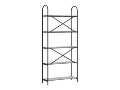 Estante de libros Gris sonoma 80 x 30 x 183 cm