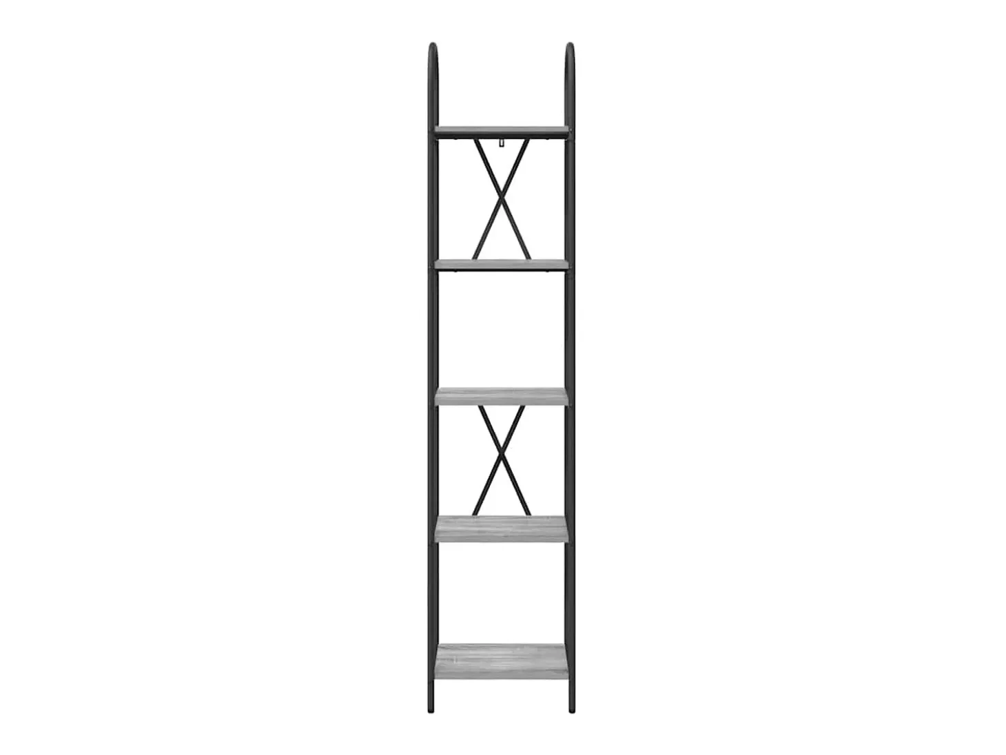 Estante de libros Gris sonoma 40 x 30 x 183 cm