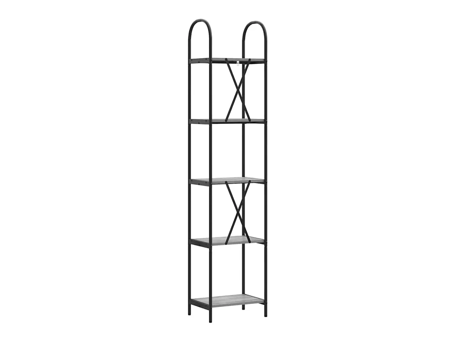 Estante de libros Gris sonoma 40 x 30 x 183 cm