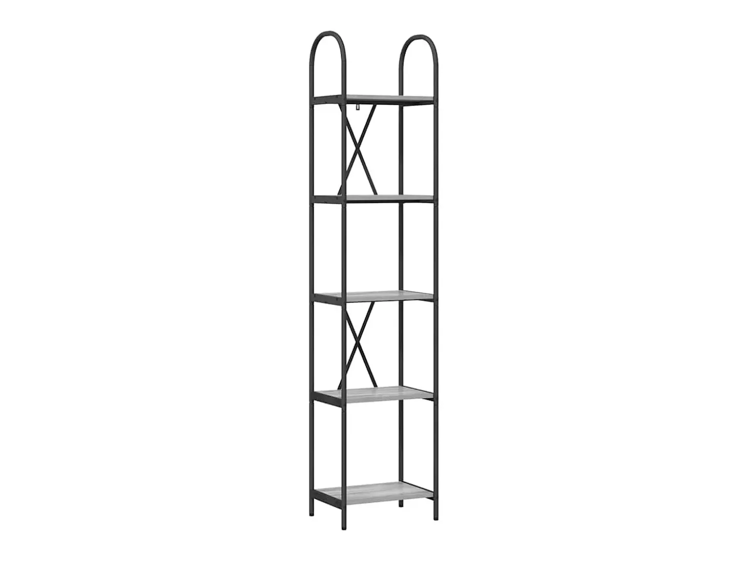Estante de libros Gris sonoma 40 x 30 x 183 cm