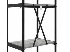 Estante de libros Gris sonoma 40 x 30 x 183 cm