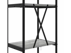 Estante de libros Gris sonoma 40 x 30 x 183 cm