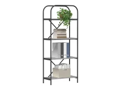 Estante de libros Gris sonoma 60 x 30 x 146 cm