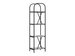 Estante de libros Gris sonoma 40 x 30 x 146 cm