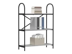 Estante de libros Gris sonoma 80 x 30 x 109 cm
