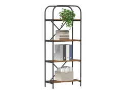 Estante de libros Madera vieja 60 x 30 x 146 cm
