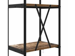 Estante de libros Madera vieja 40 x 30 x 146 cm