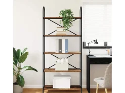 Estante de libros Madera vieja 80 x 30 x 183 cm