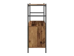 Estante de libros Roble ahumado 80 x 30 x 78.5 cm