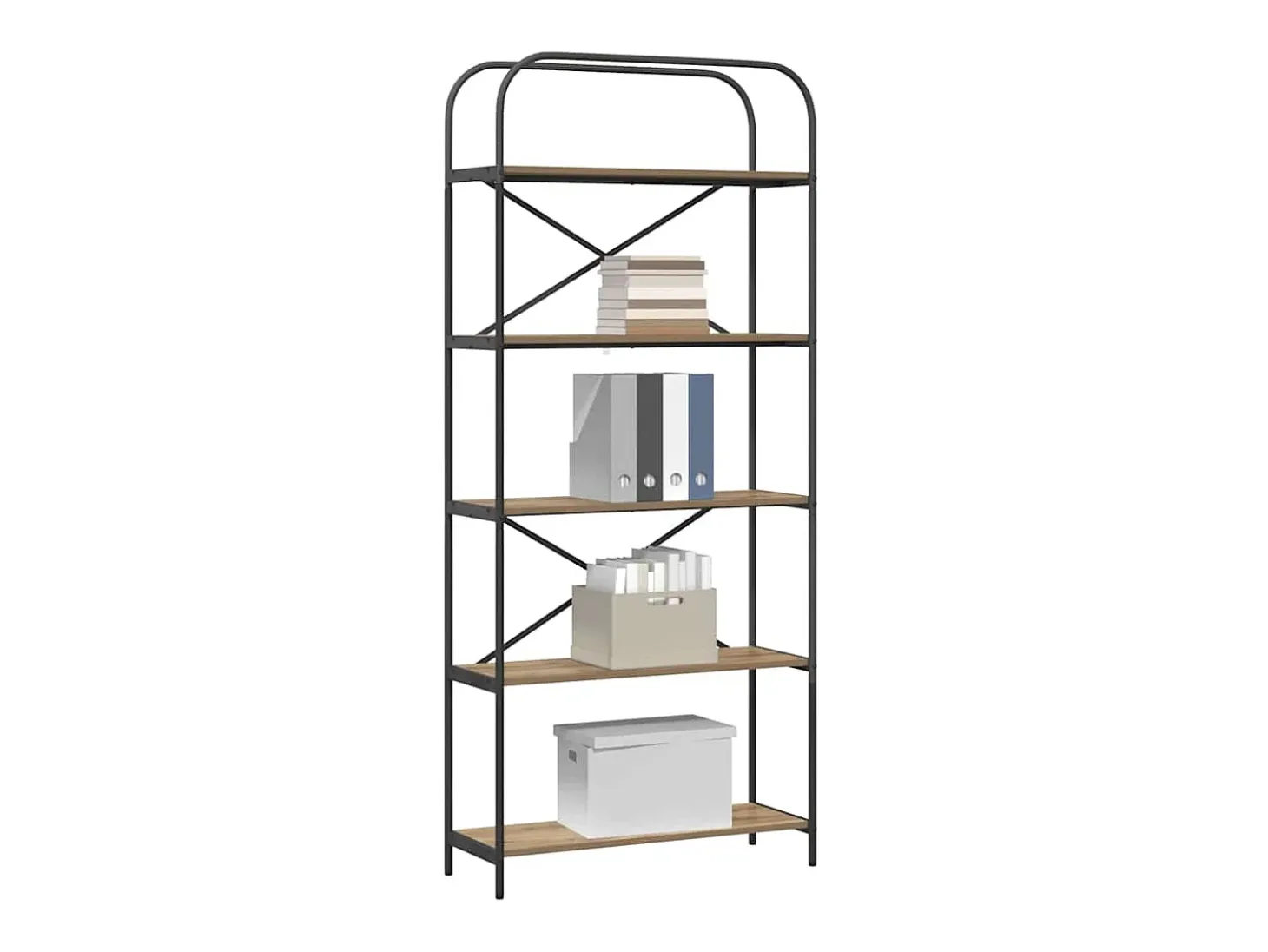 Estante de libros Roble artisan 80 x 30 x 183 cm
