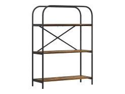 Estante de libros Roble ahumado 80 x 30 x 109 cm