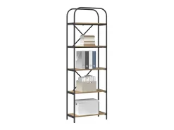 Estante de libros Roble artisan 60 x 30 x 183 cm