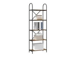 Estante de libros Roble ahumado 60 x 30 x 183 cm
