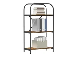 Estante de libros Roble ahumado 60 x 30 x 109 cm