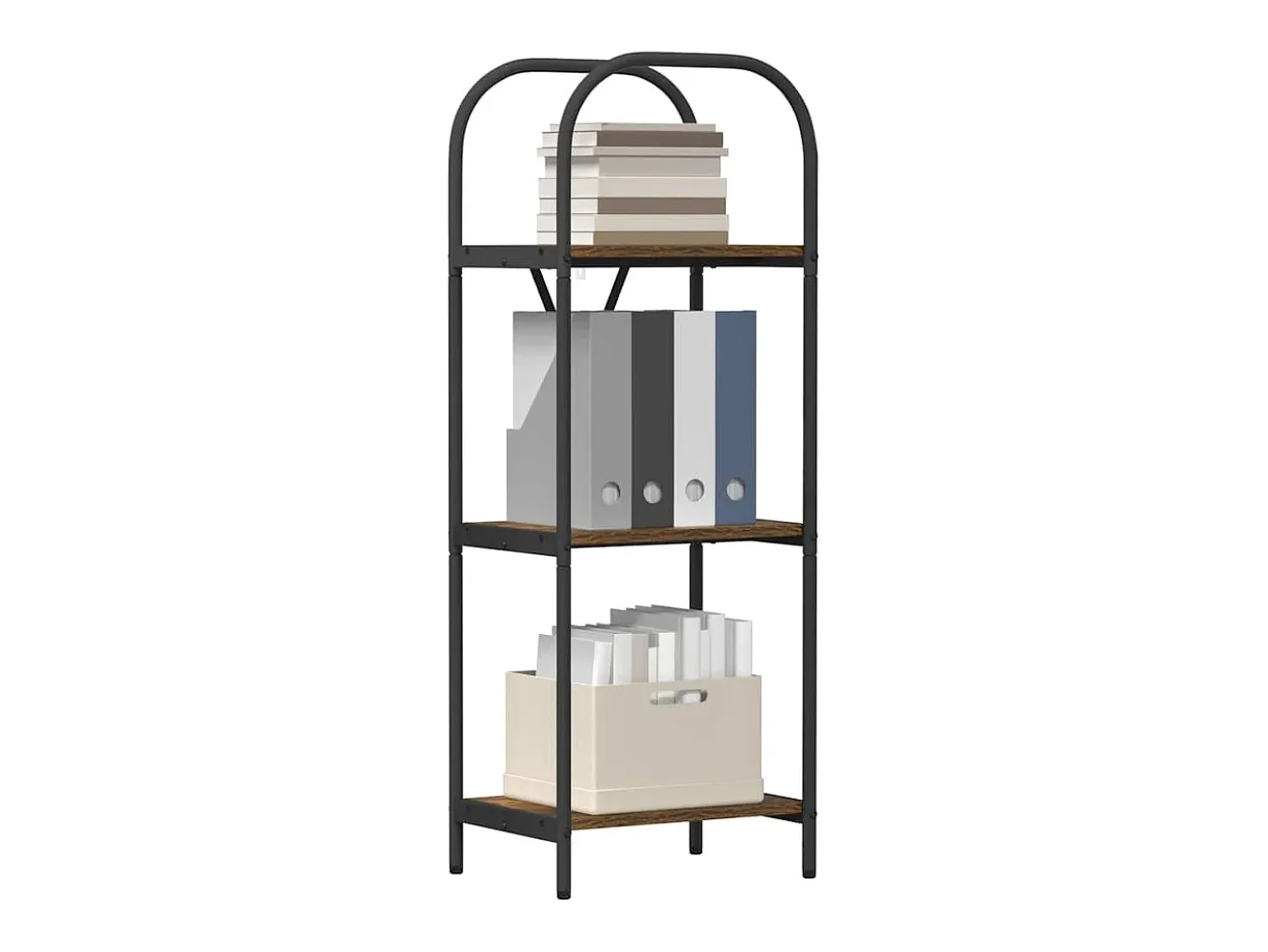 Estante de libros Roble ahumado 40 x 30 x 109 cm