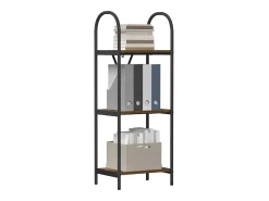 Estante de libros Roble ahumado 40 x 30 x 109 cm