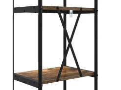 Estante de libros Roble ahumado 40 x 30 x 109 cm