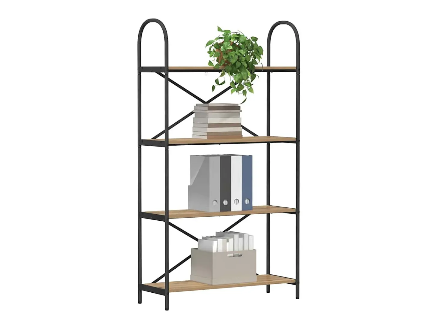 Estante de libros Roble artisan 80 x 30 x 146 cm