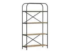 Estante de libros Roble artisan 80 x 30 x 146 cm