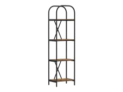 Estante de libros Roble ahumado 40 x 30 x 146 cm