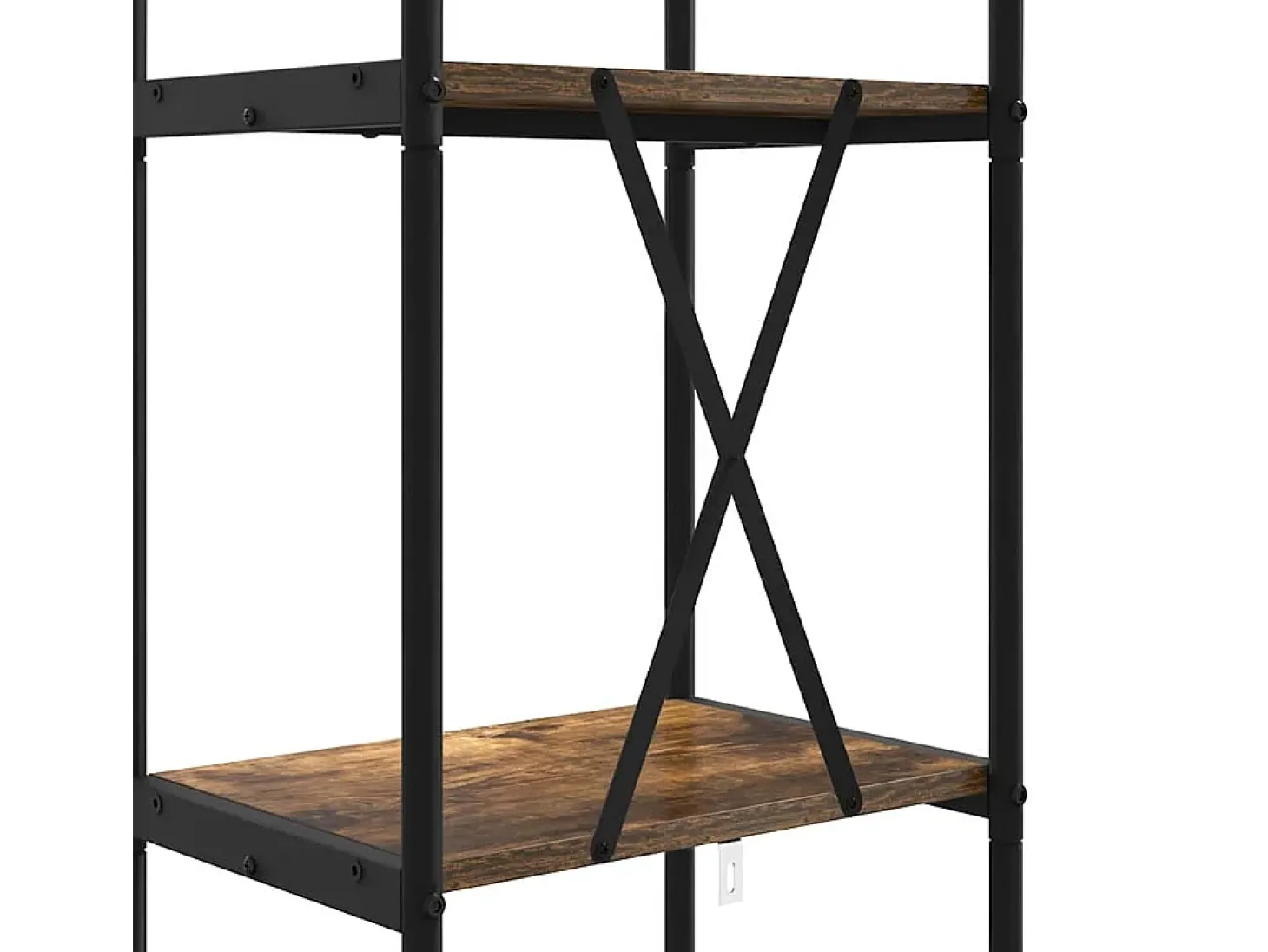 Estante de libros Roble ahumado 40 x 30 x 146 cm