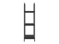 Estante de libros Roble negro 60 x 30 x 109 cm