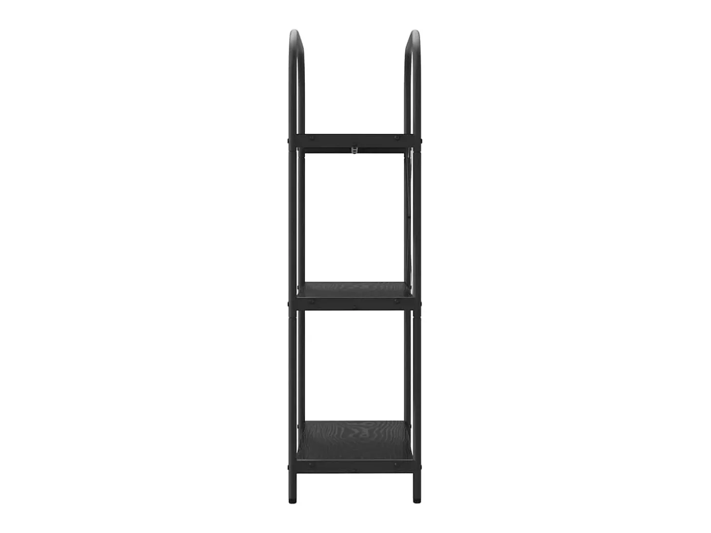 Estante de libros Roble negro 60 x 30 x 109 cm