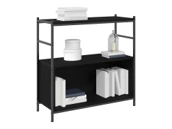 Estante de libros Roble negro 80 x 30 x 78.5 cm