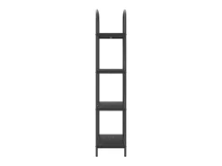 Estante de libros Roble negro 60 x 30 x 146 cm