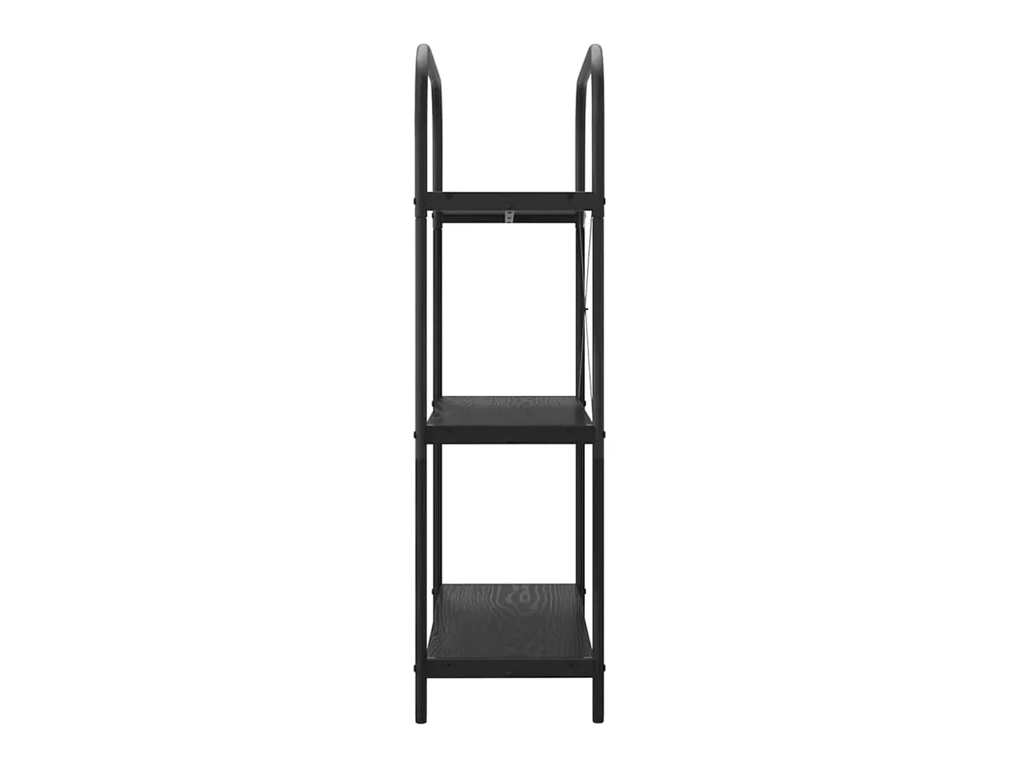 Estante de libros Roble negro 80 x 30 x 109 cm