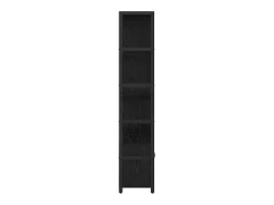 Estante de libros Roble negro 80 x 30 x 155.5 cm