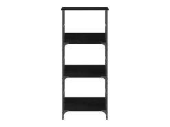 Estante de libros Roble negro 50 x 33 x 117.5 cm