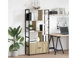 Estante de libros Roble Sonoma 80 x 30 x 155.5 cm