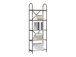 Estante de libros Roble Sonoma 60 x 30 x 183 cm
