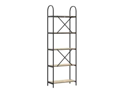 Estante de libros Roble Sonoma 60 x 30 x 183 cm