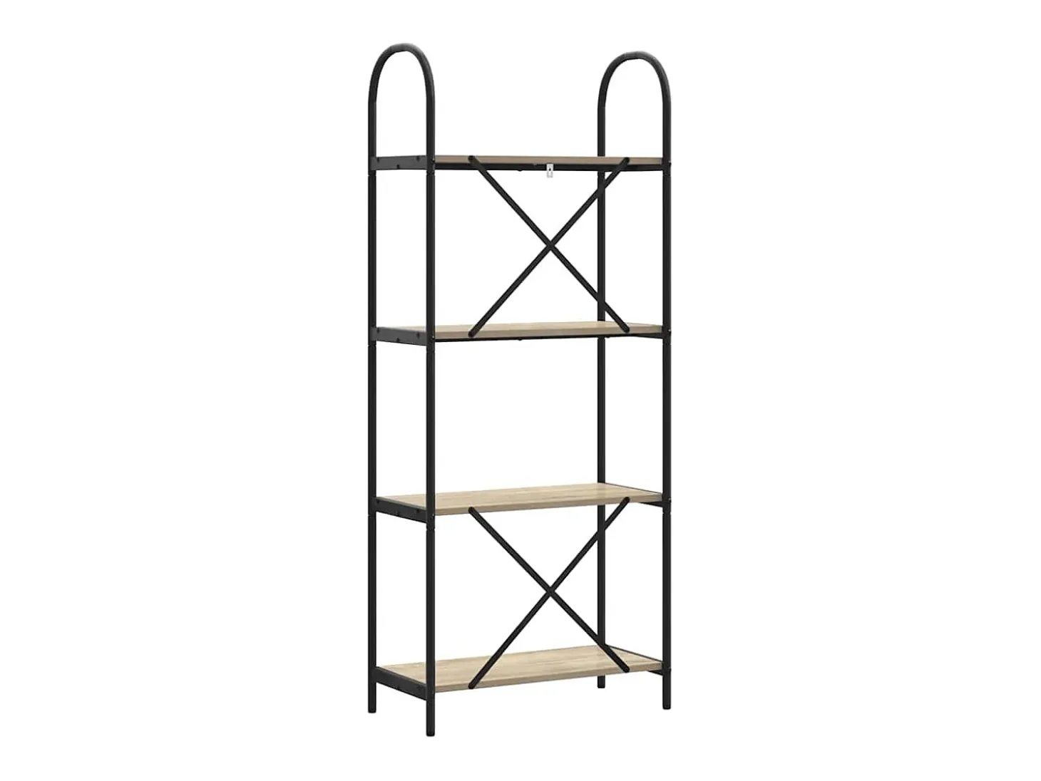 Estante de libros Roble Sonoma 60 x 30 x 146 cm
