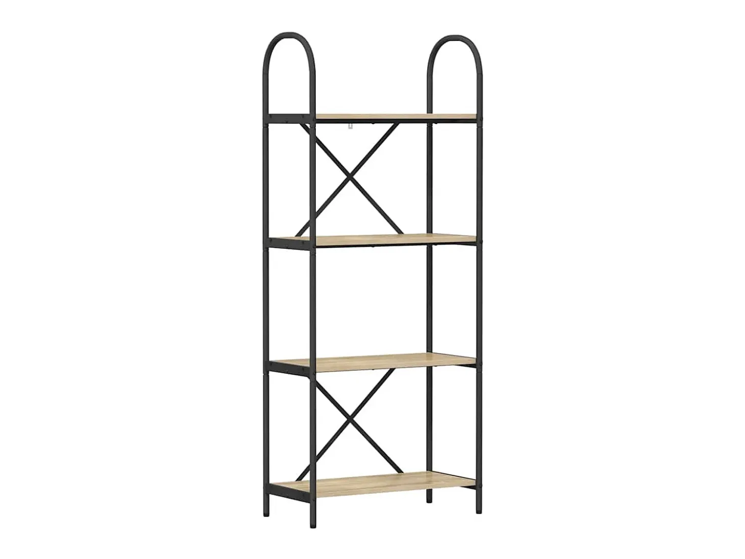 Estante de libros Roble Sonoma 60 x 30 x 146 cm