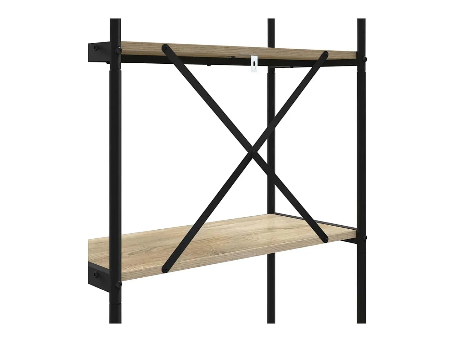 Estante de libros Roble Sonoma 60 x 30 x 146 cm