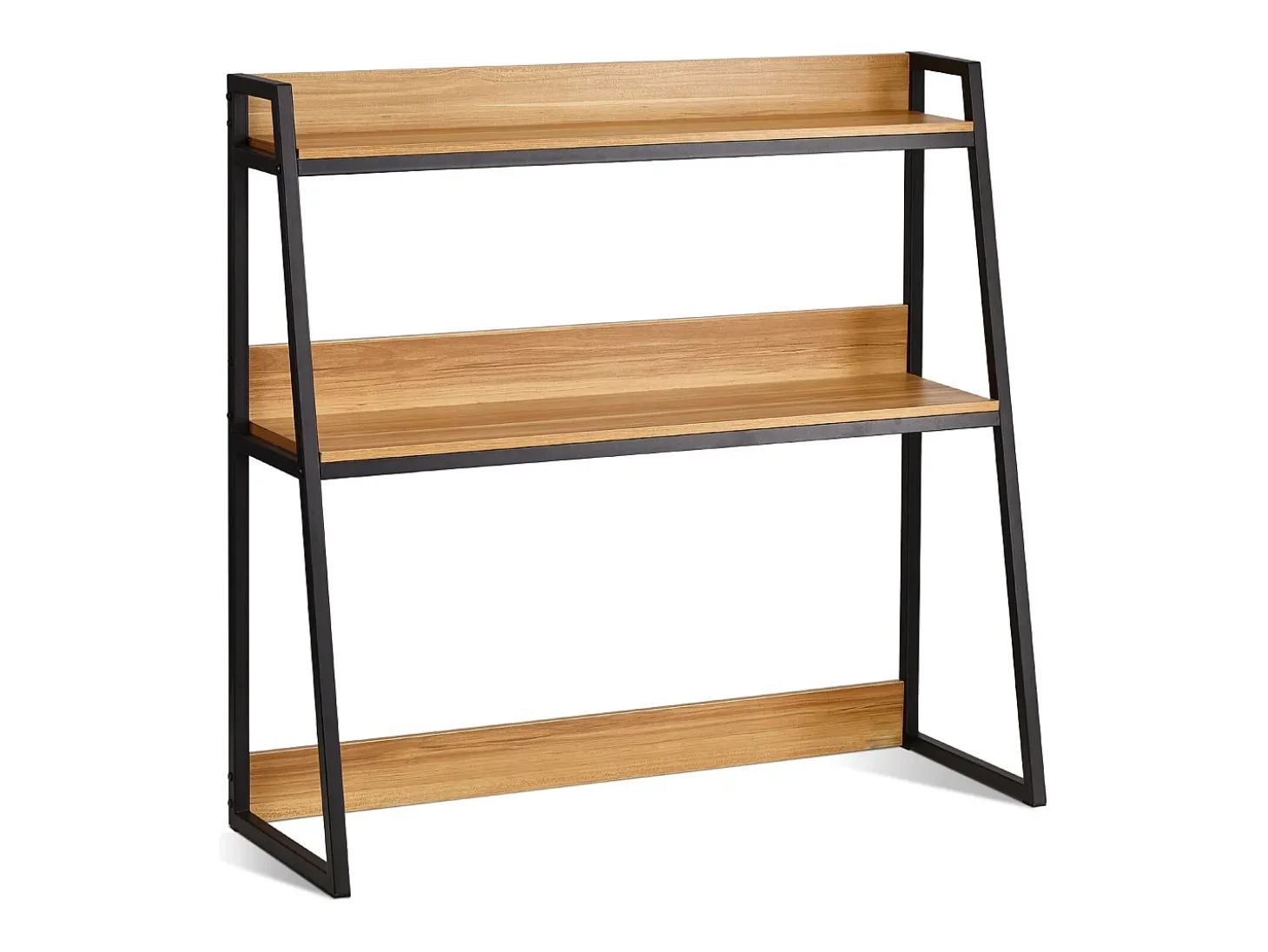 Estante de Oficina SucceBuy 2 Niveles Adecuado para la Oficina y el Hogar con Patas Antideslizantes, Midiendo 95 x 32 x 89 cm